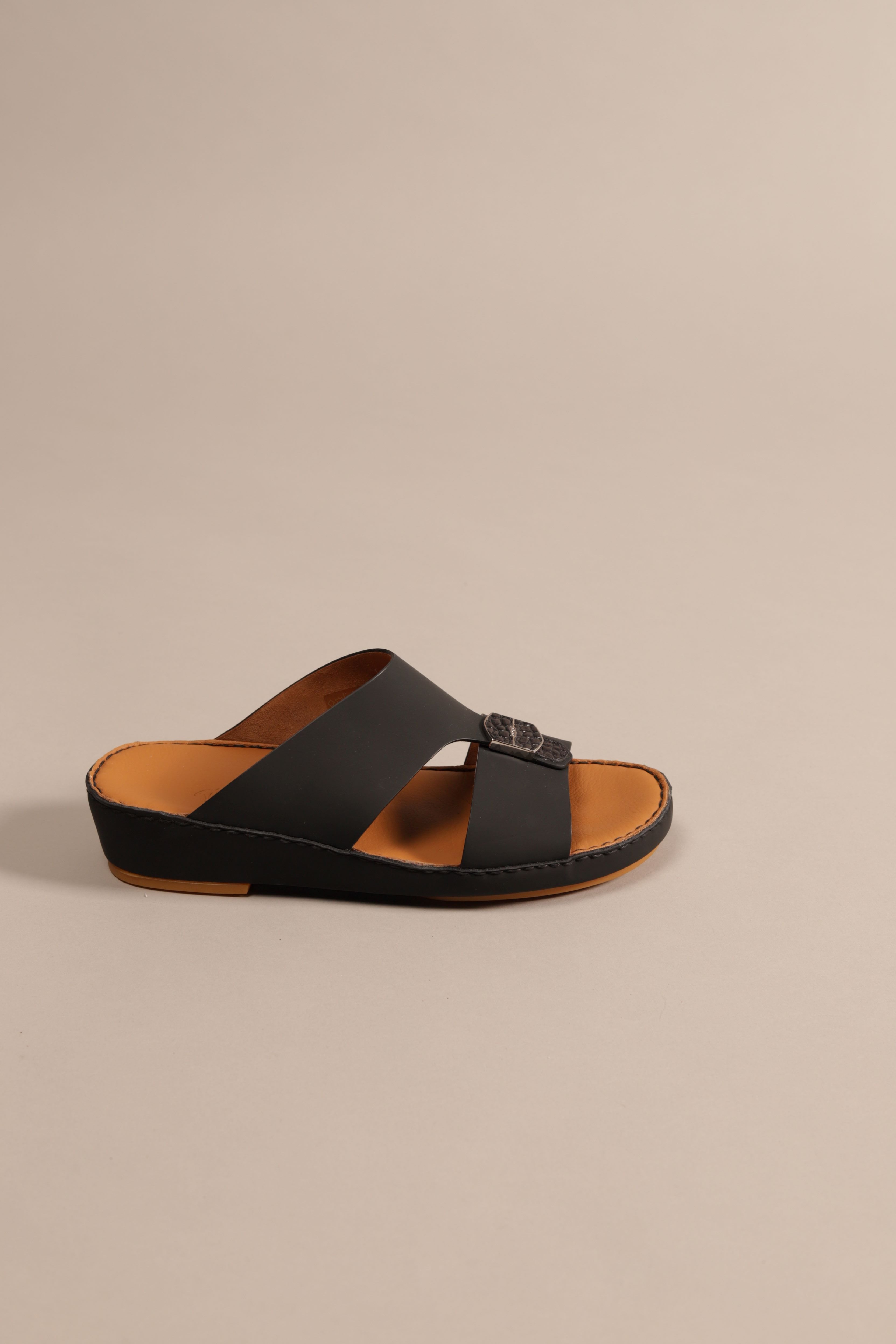 F 3265 Matt Touch Crocodile Black - Fares