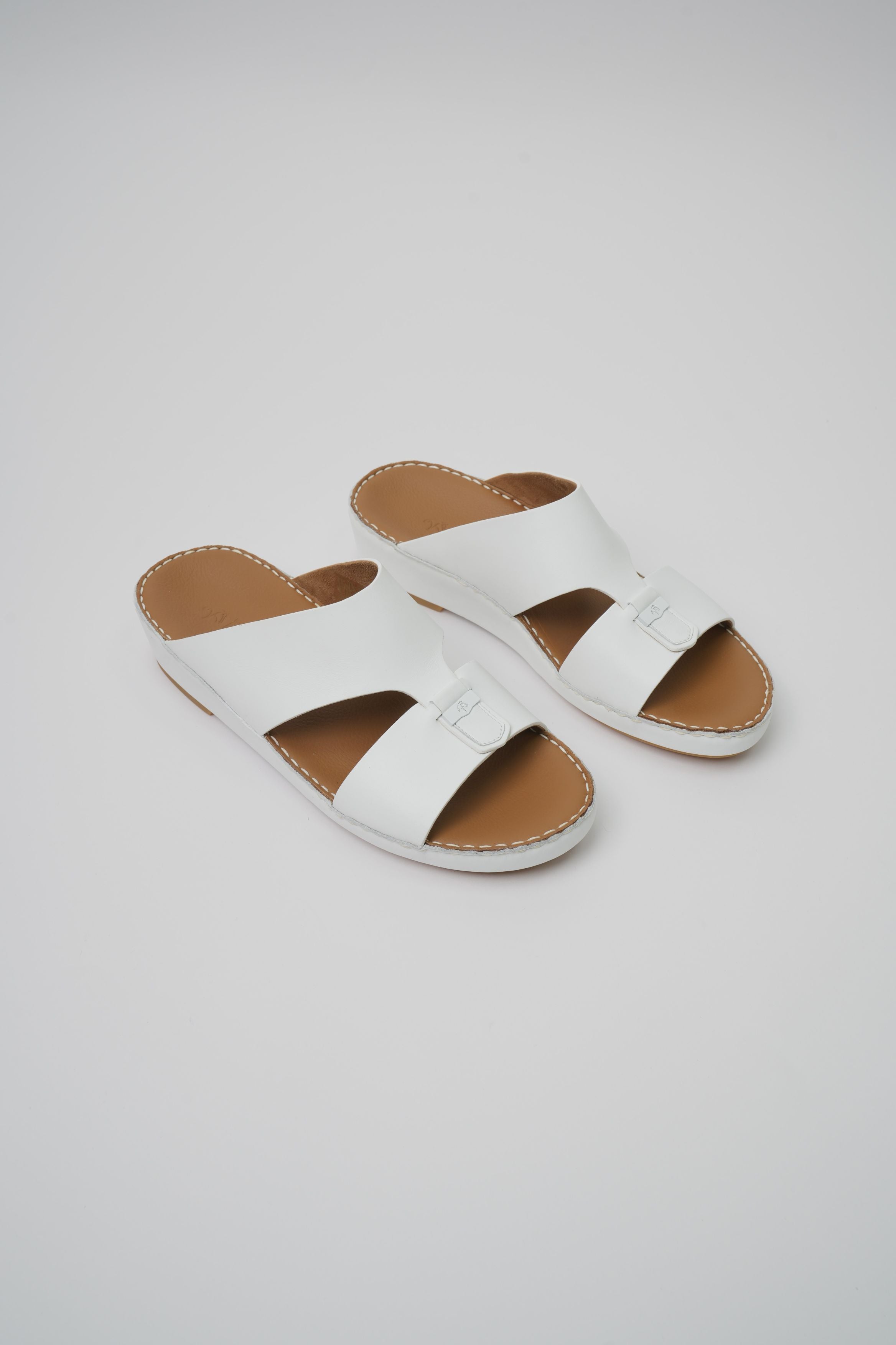 F 3192 Soft Napa Calf Classic White - Fares