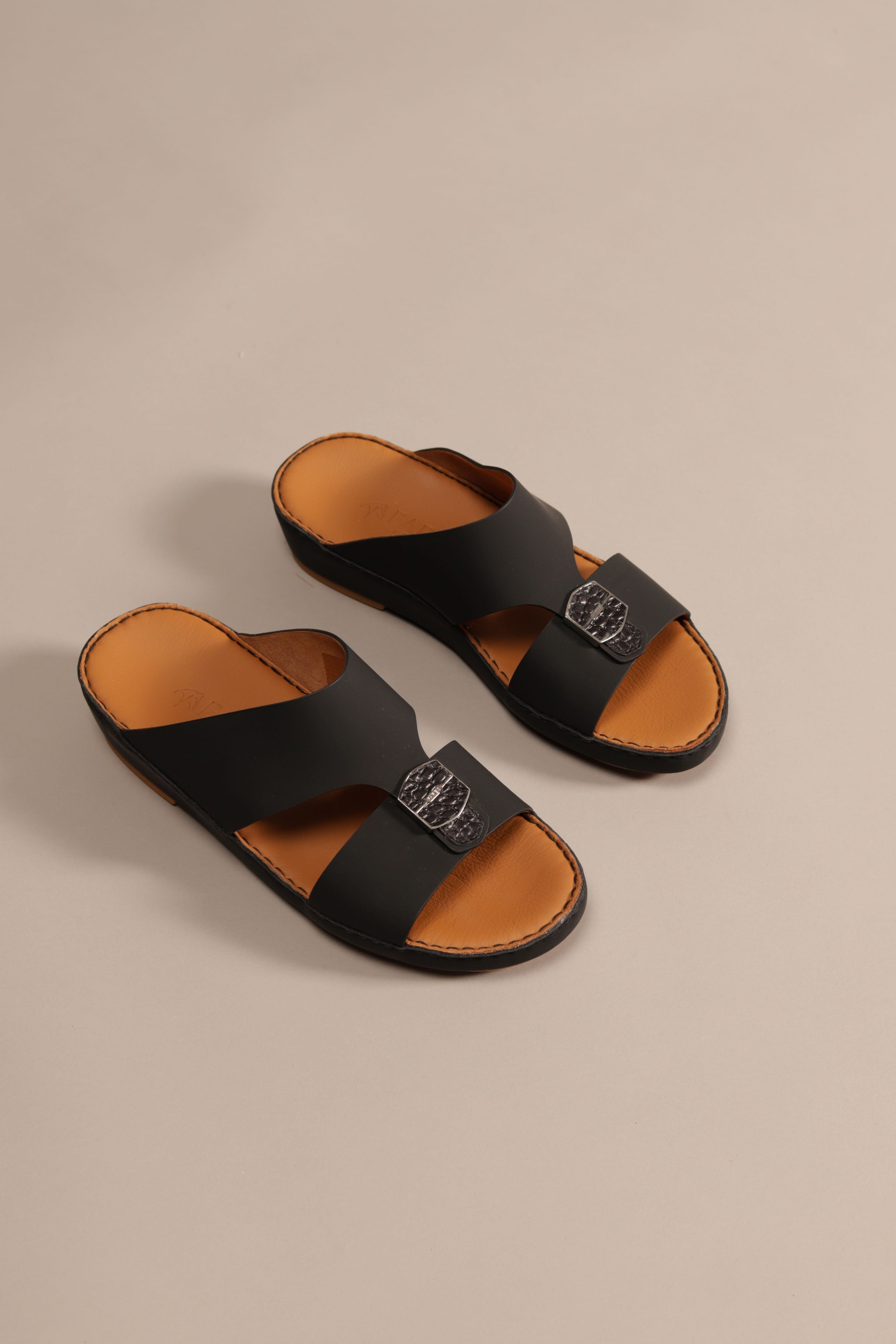 F 3265 Matt Touch Crocodile Black - Fares