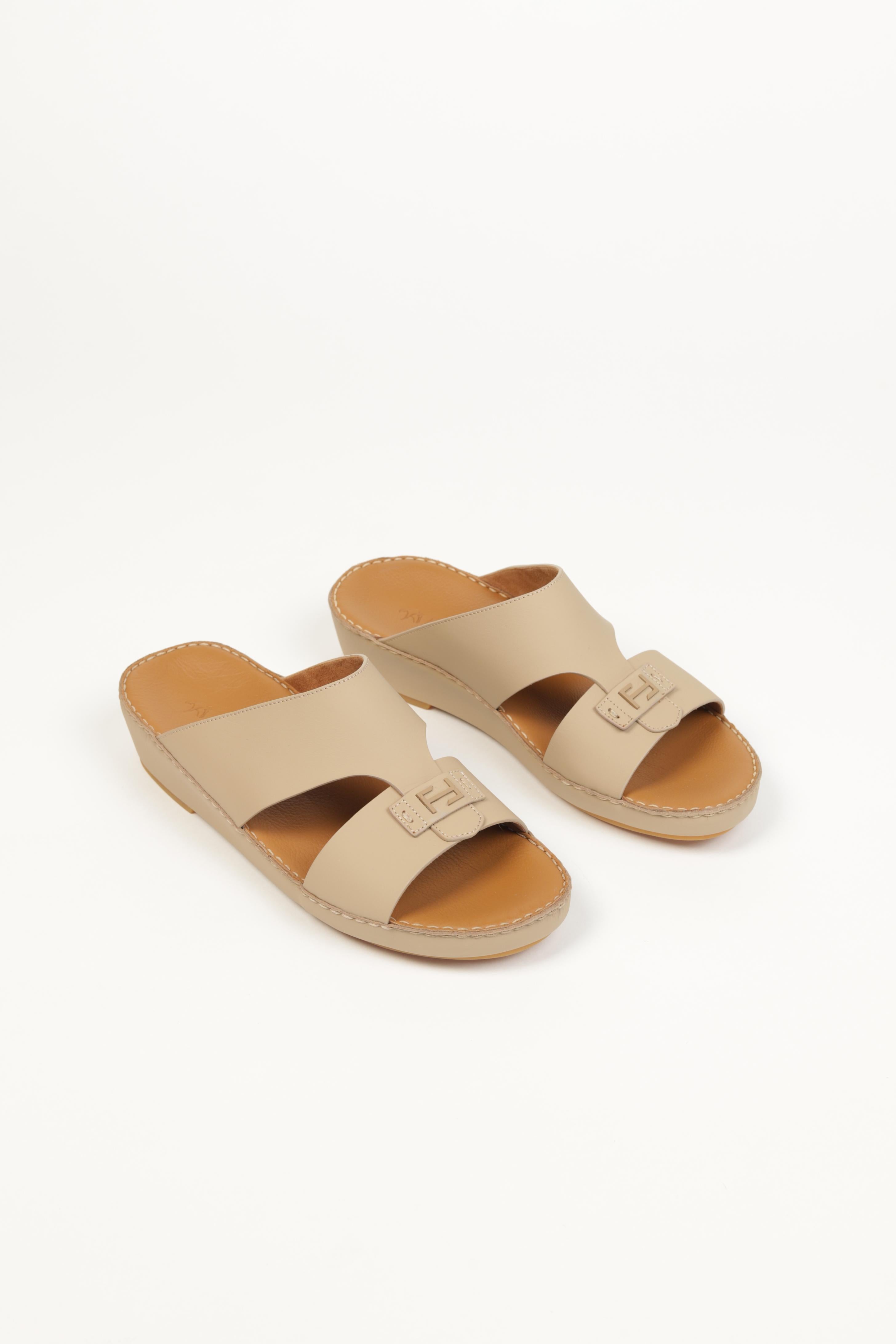 Premium Men's Sandals in UAE, expertly crafted in Italy from 100% natural leather.
