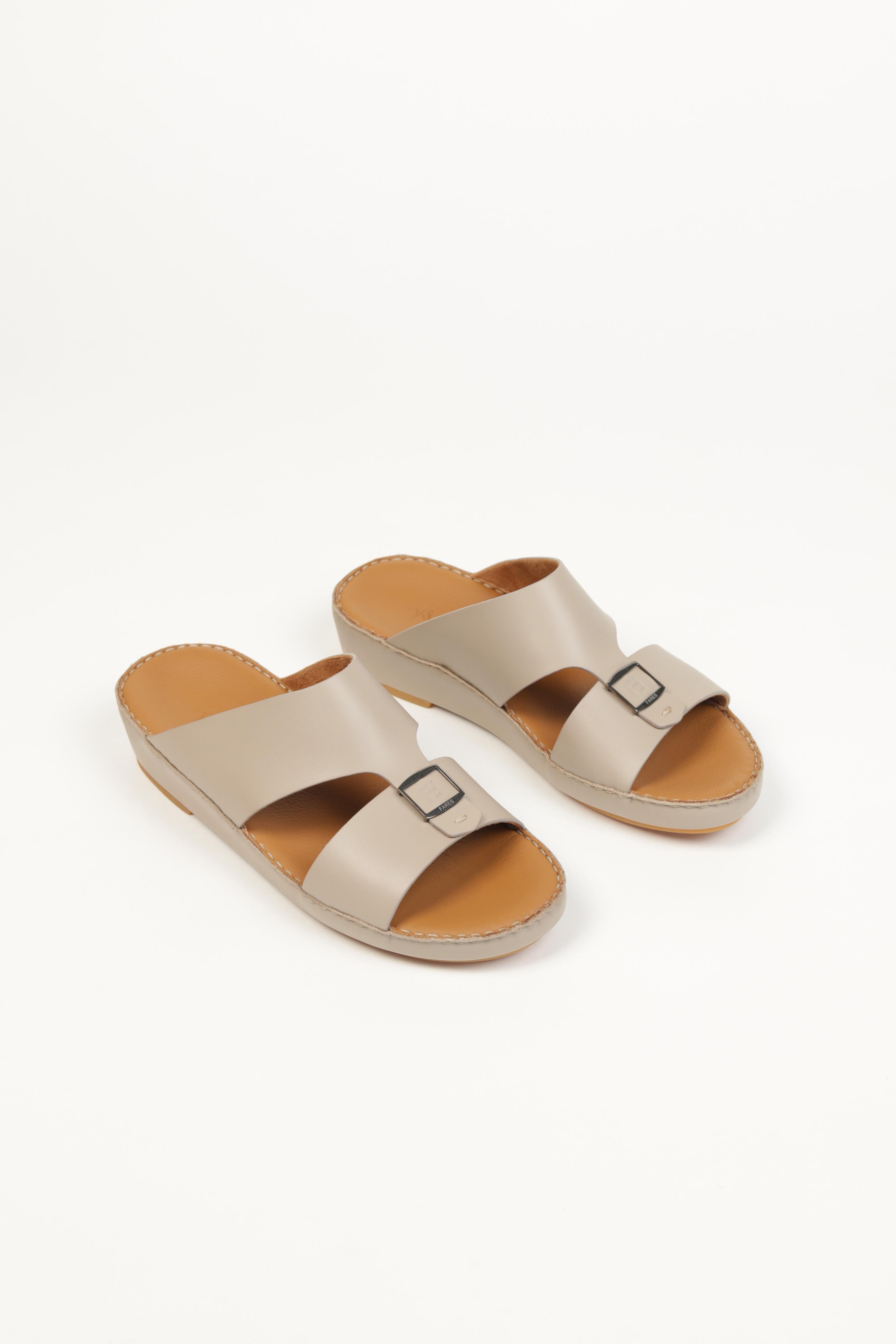F3387 Soft Napa Calf FF Taupe - Fares