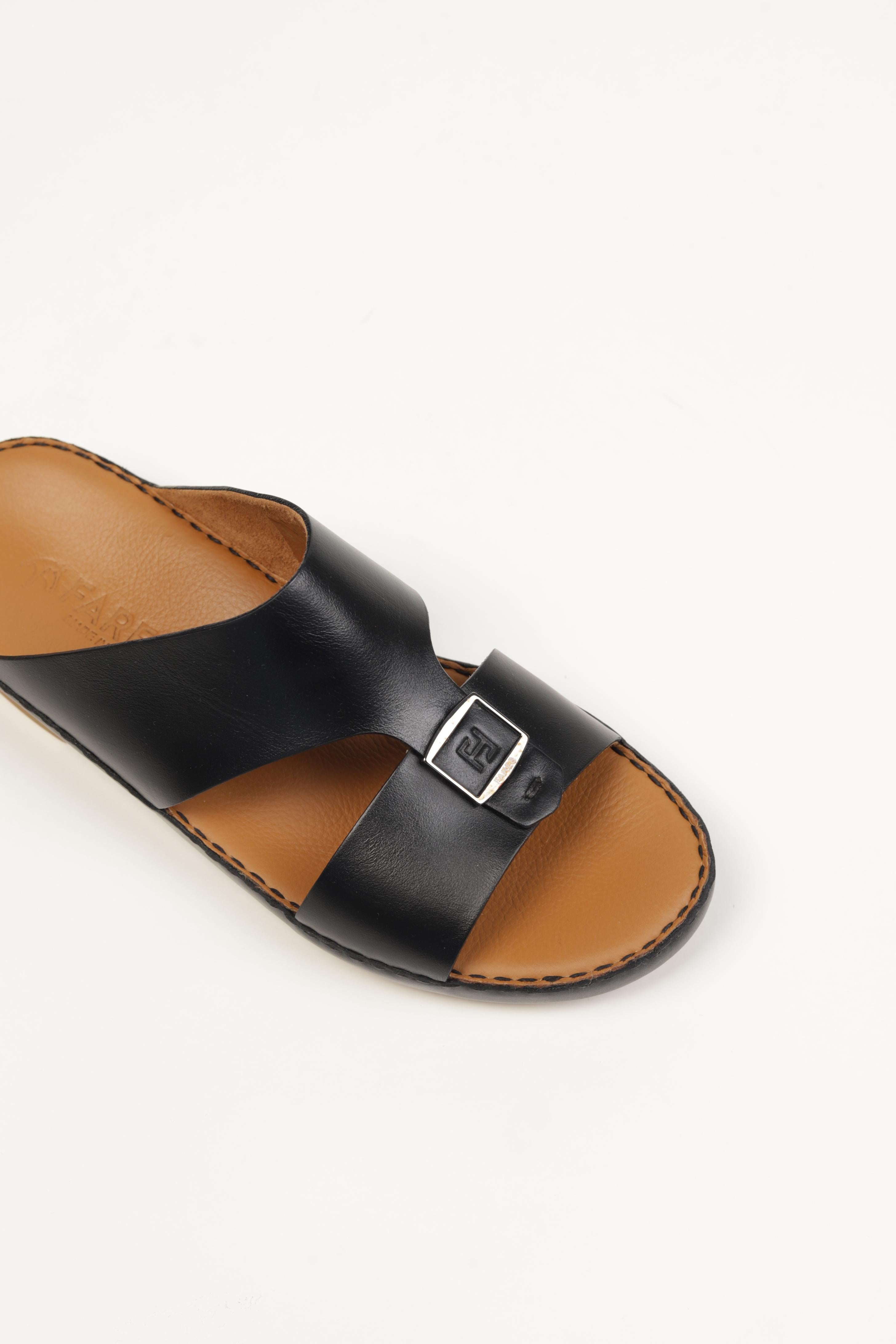 F3387 Soft Napa Calf FF Black - Fares