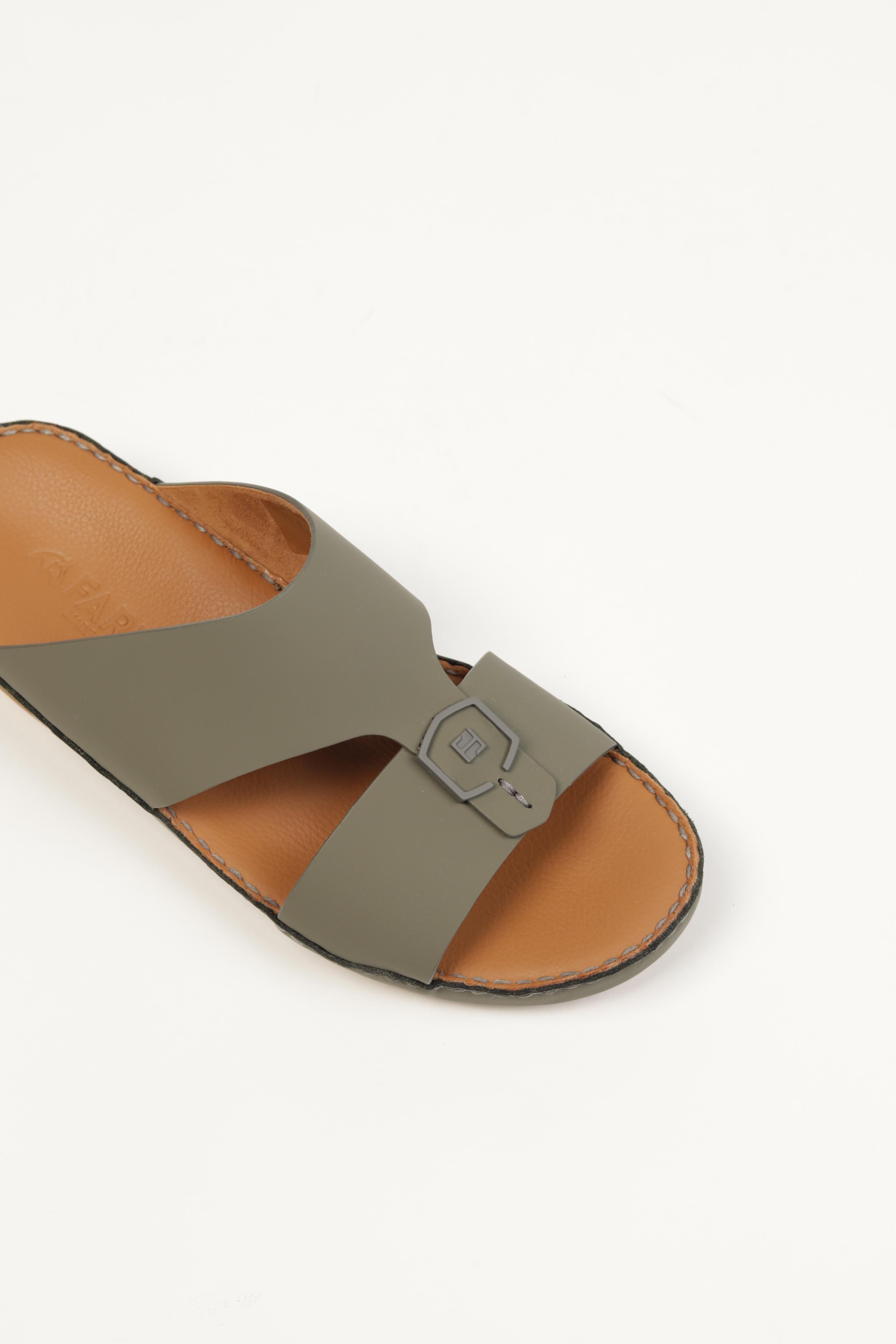 Premium Men's Sandals in UAE, expertly crafted in Italy from 100% natural leather.
