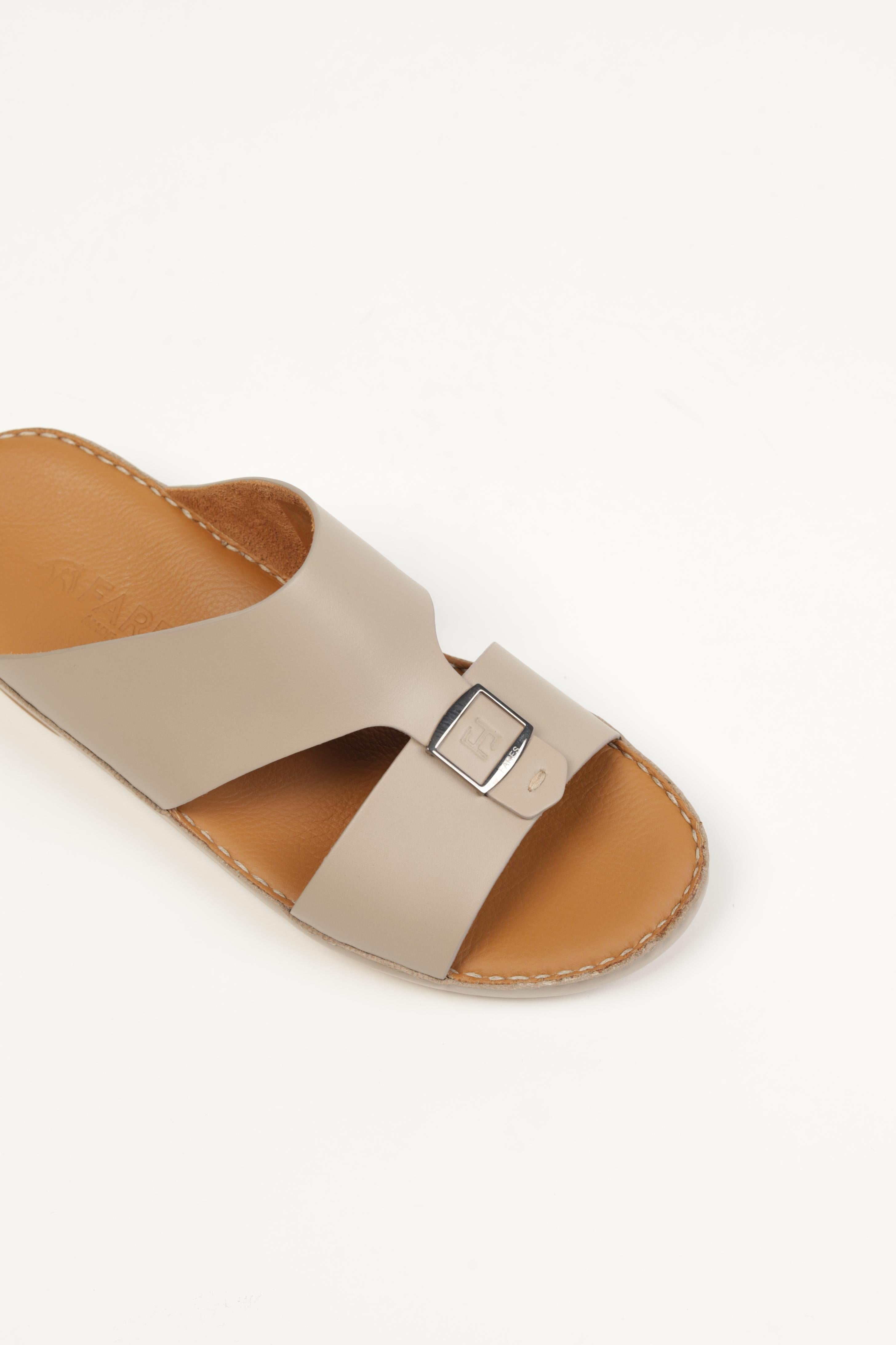 F3387 Soft Napa Calf FF Taupe - Fares