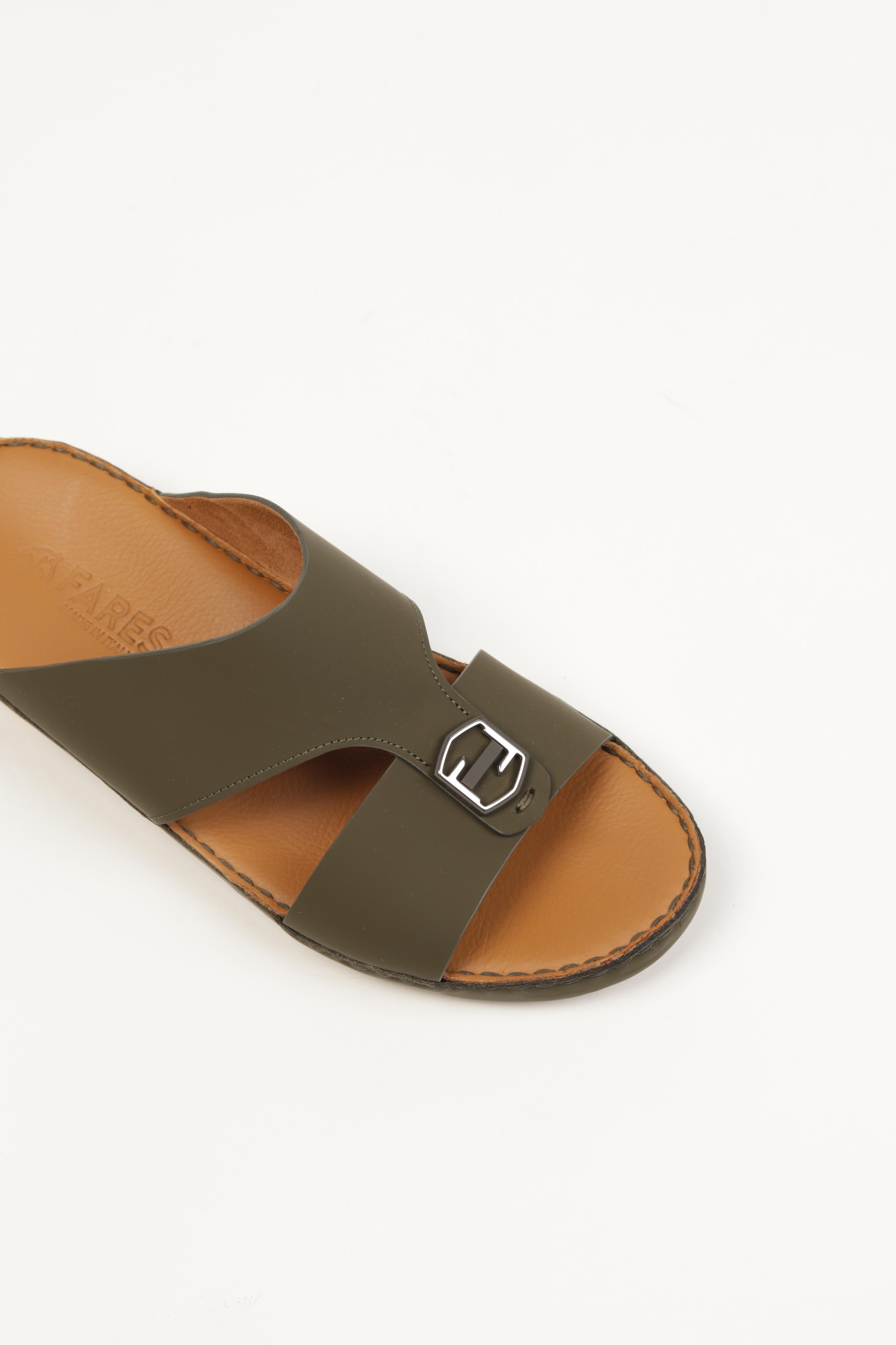Premium Men's Sandals in UAE, expertly crafted in Italy from 100% natural leather.