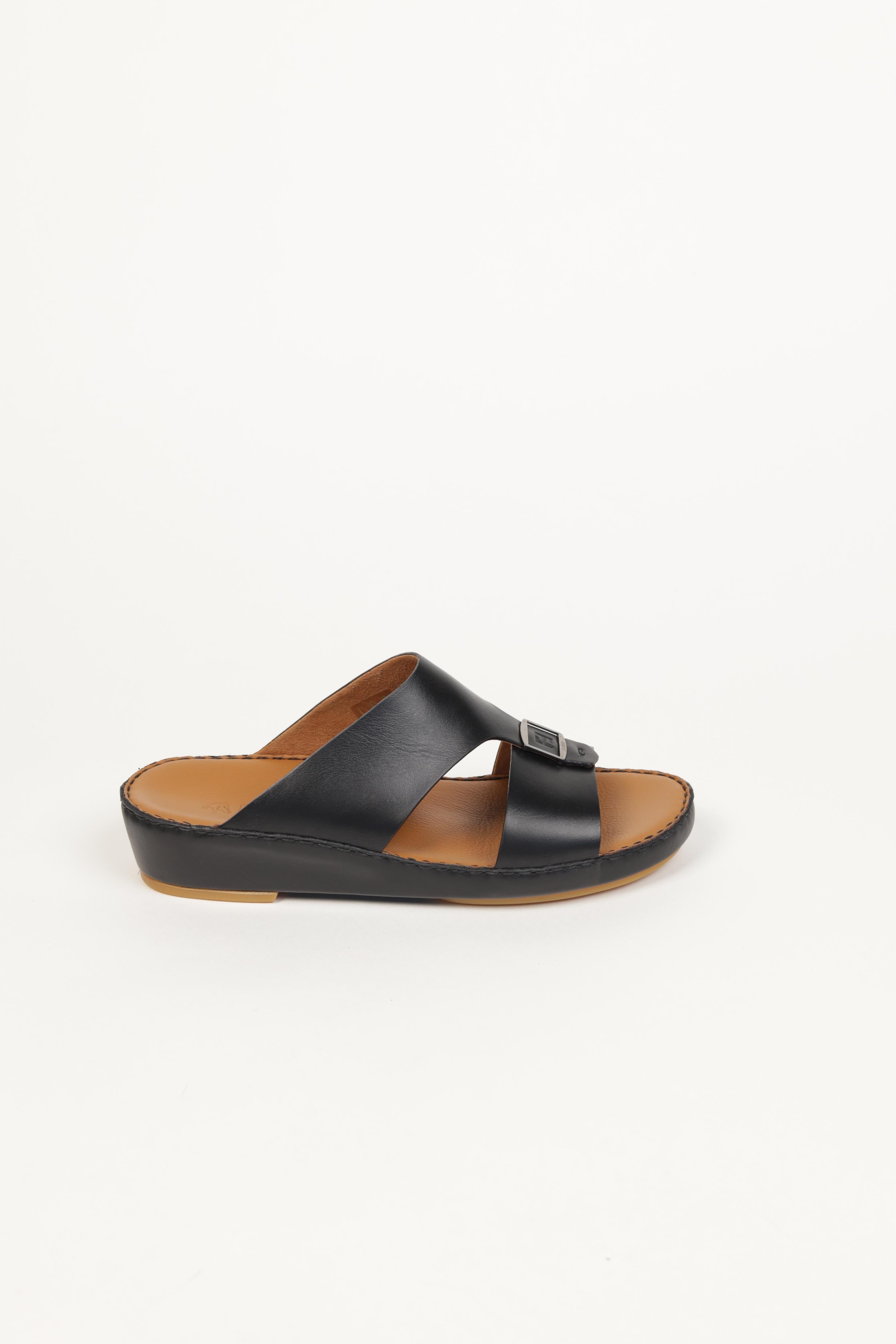 F3387 Soft Napa Calf FF Black - Fares