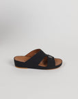 F 3193 Matt Touch Crocodile Black - Fares