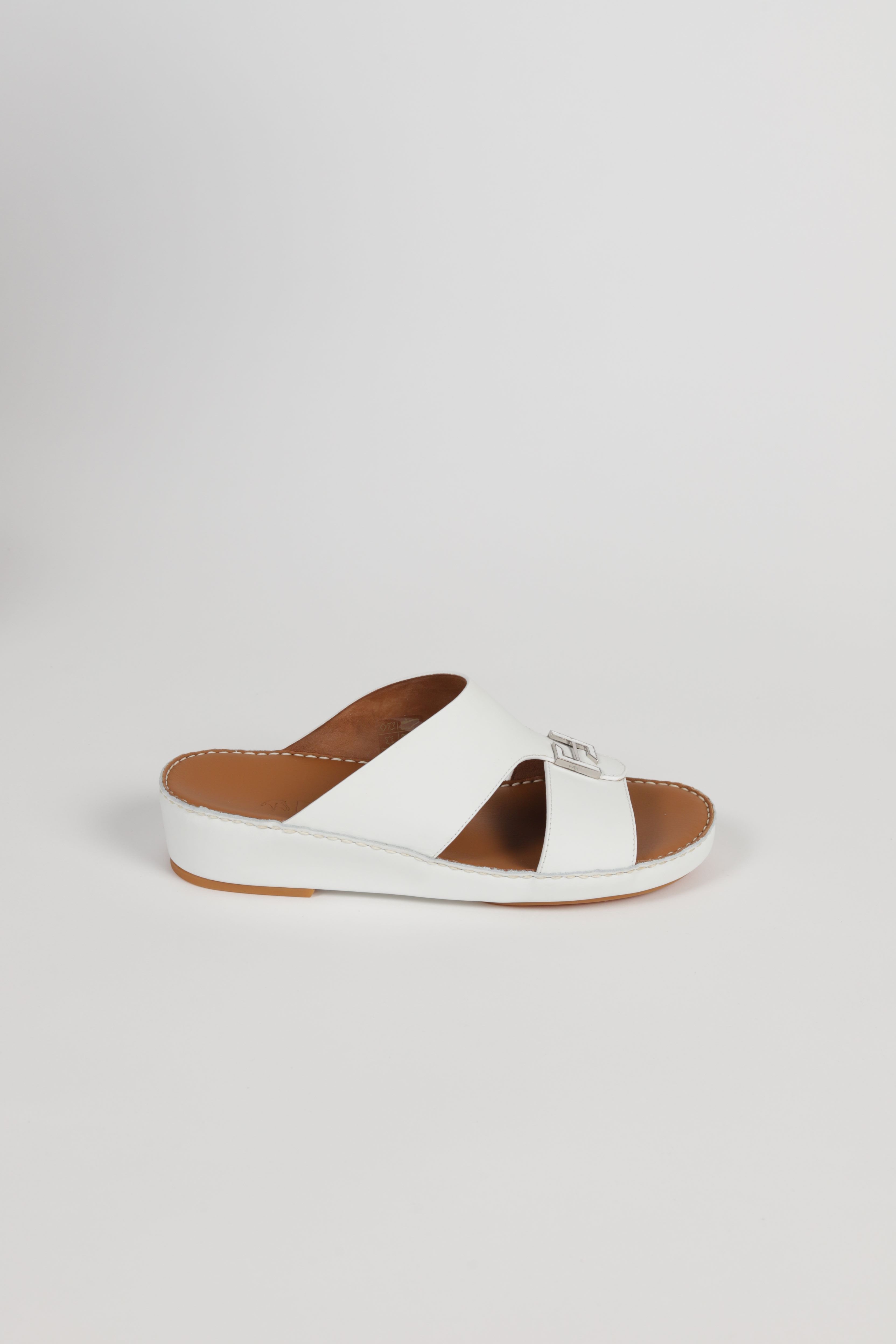 F 3193 Matt Touch Crocodile White - Fares